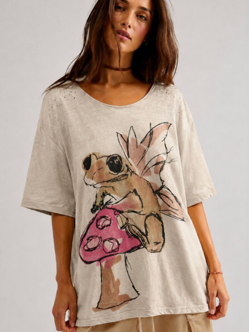 JADED GYPSY FROG MOONDANCE TEE